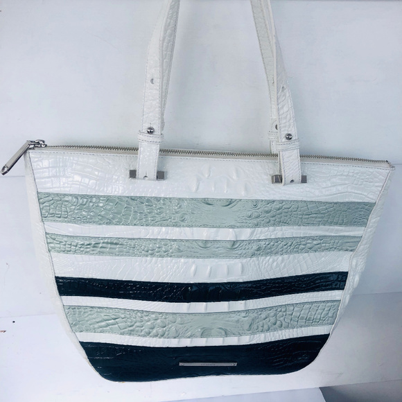 Brahmin Willa Vineyard Seaglass Tote - Picture 1 of 8